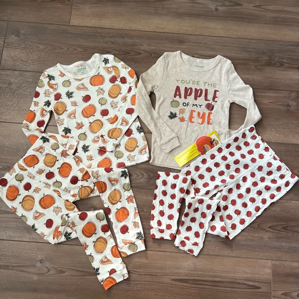 New Chick Pea Fall 4pc Pajamas